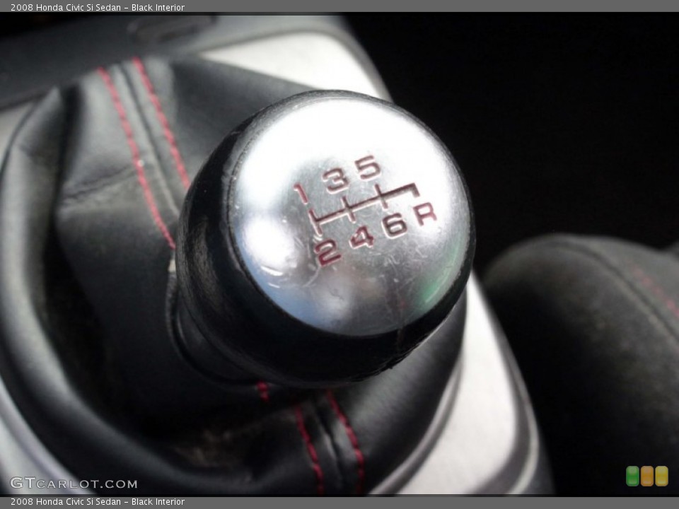 Black Interior Transmission for the 2008 Honda Civic Si Sedan #81398637