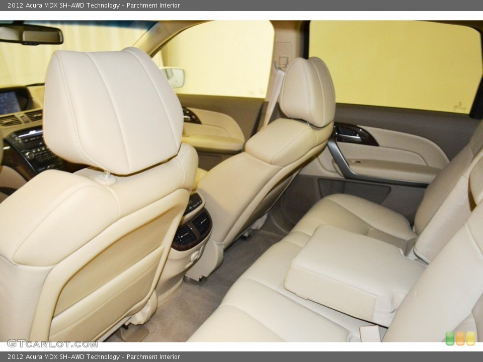 Parchment Interior Rear Seat for the 2012 Acura MDX SH-AWD Technology #81398982