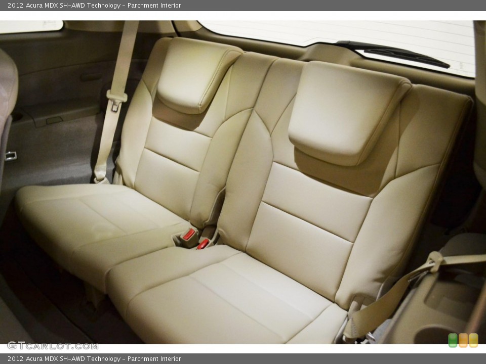 Parchment Interior Rear Seat for the 2012 Acura MDX SH-AWD Technology #81399081