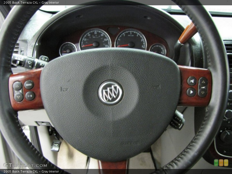 Gray Interior Steering Wheel for the 2005 Buick Terraza CXL #81399189