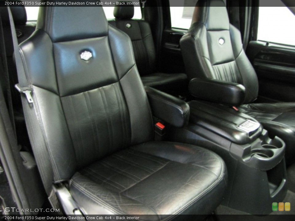 Black 2004 Ford F350 Super Duty Interiors