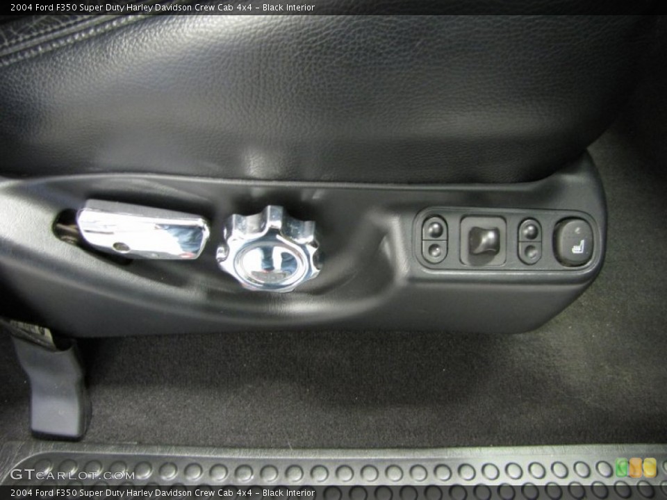 Black Interior Controls for the 2004 Ford F350 Super Duty Harley Davidson Crew Cab 4x4 #81399898