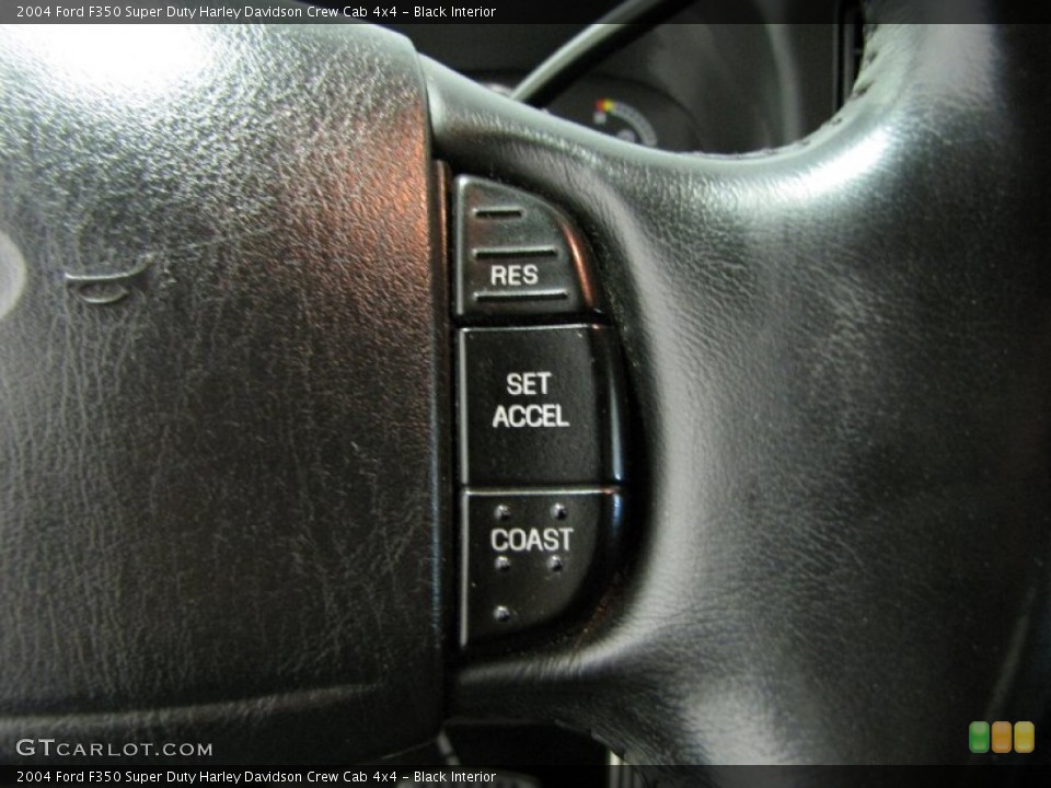 Black Interior Controls for the 2004 Ford F350 Super Duty Harley Davidson Crew Cab 4x4 #81400011