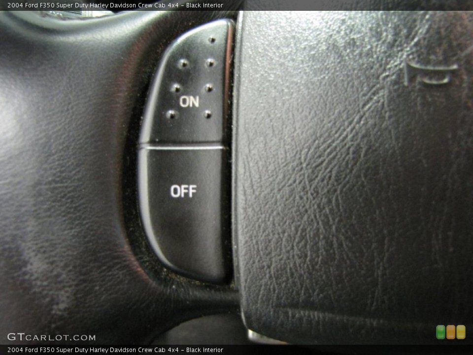 Black Interior Controls for the 2004 Ford F350 Super Duty Harley Davidson Crew Cab 4x4 #81400026