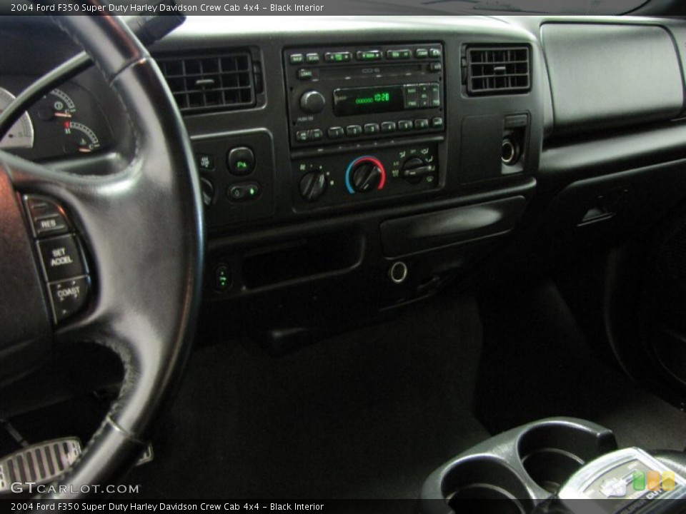 Black Interior Dashboard for the 2004 Ford F350 Super Duty Harley Davidson Crew Cab 4x4 #81400094