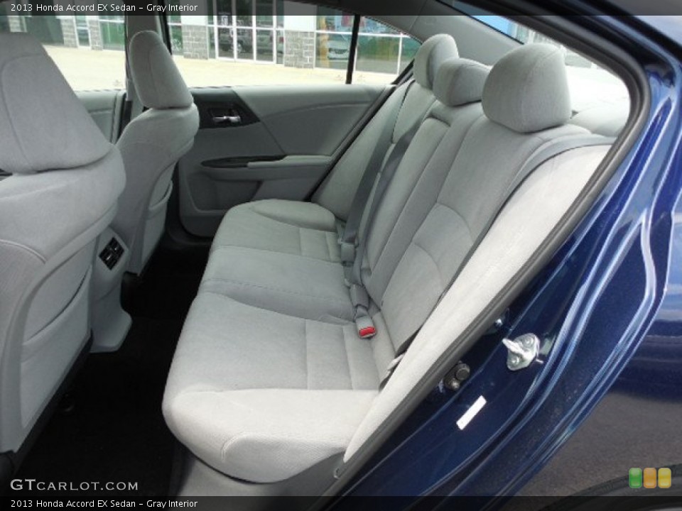 Gray Interior Rear Seat for the 2013 Honda Accord EX Sedan #81400295
