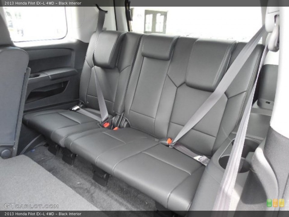 Black Interior Rear Seat for the 2013 Honda Pilot EX-L 4WD #81400602