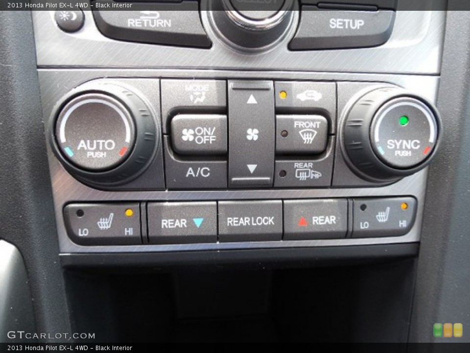 Black Interior Controls for the 2013 Honda Pilot EX-L 4WD #81400640
