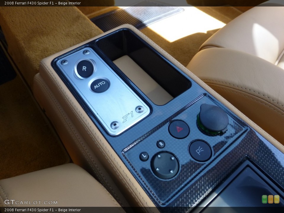 Beige Interior Transmission for the 2008 Ferrari F430 Spider F1 #81401313
