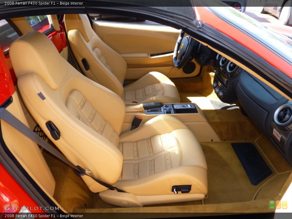 Beige Interior Photo for the 2008 Ferrari F430 Spider F1 #81401335