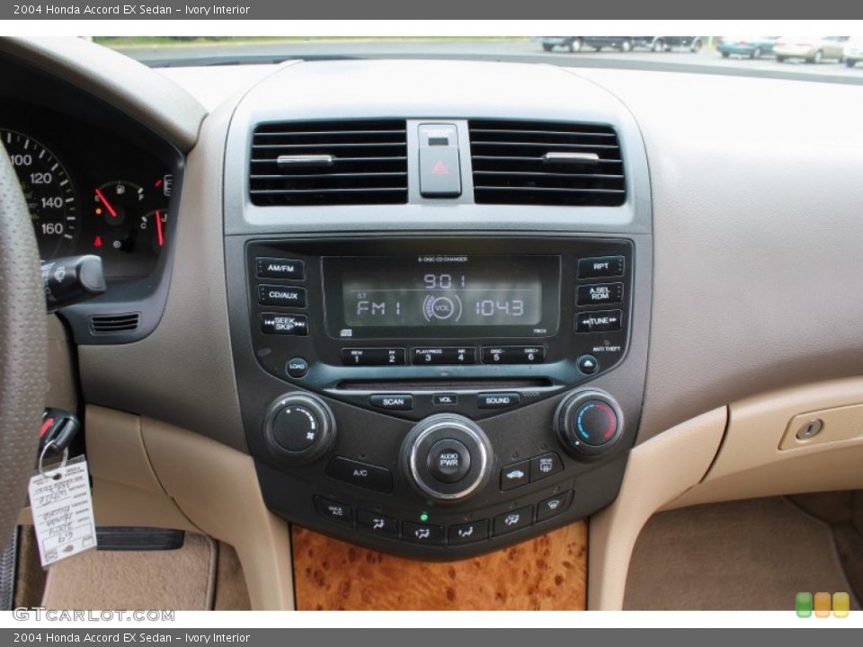 Ivory Interior Controls for the 2004 Honda Accord EX Sedan #81401802