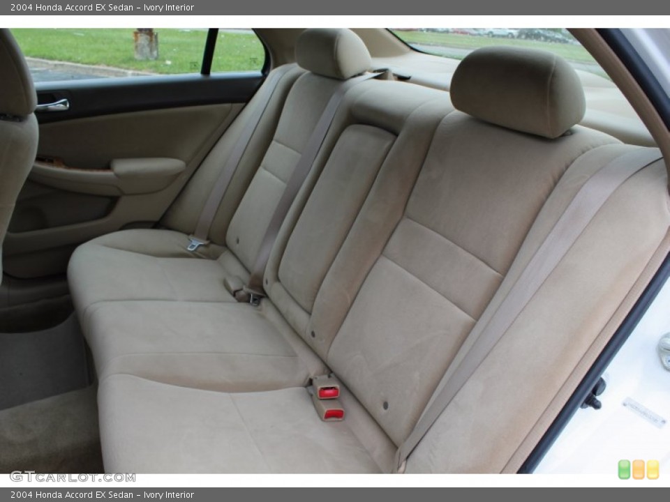 Ivory Interior Rear Seat for the 2004 Honda Accord EX Sedan #81401829