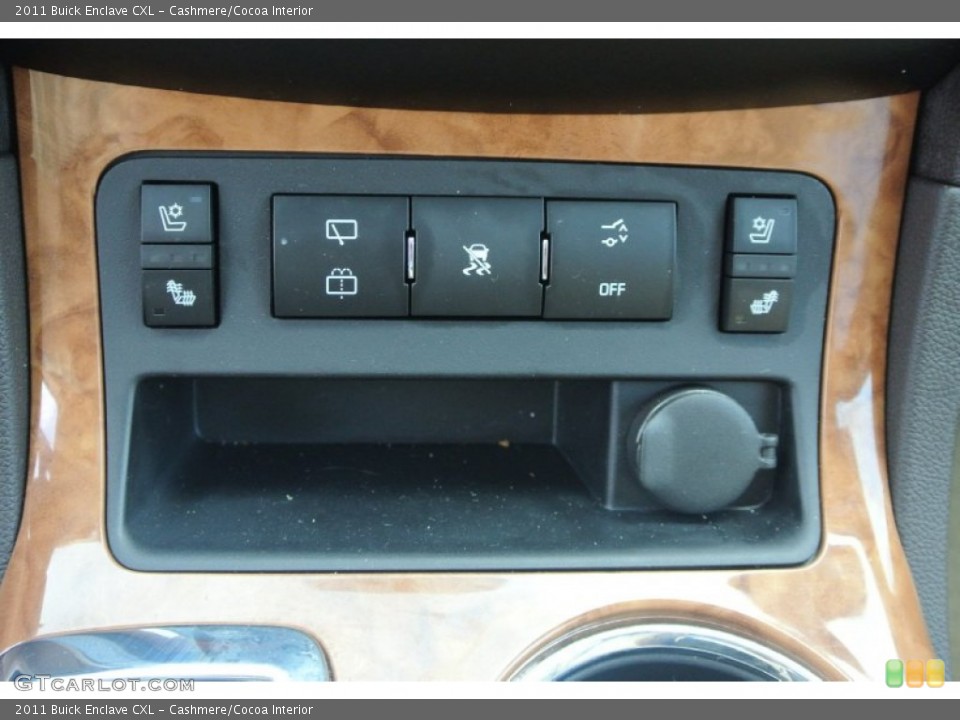 Cashmere/Cocoa Interior Controls for the 2011 Buick Enclave CXL #81401952