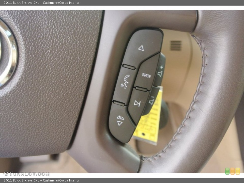 Cashmere/Cocoa Interior Controls for the 2011 Buick Enclave CXL #81401974