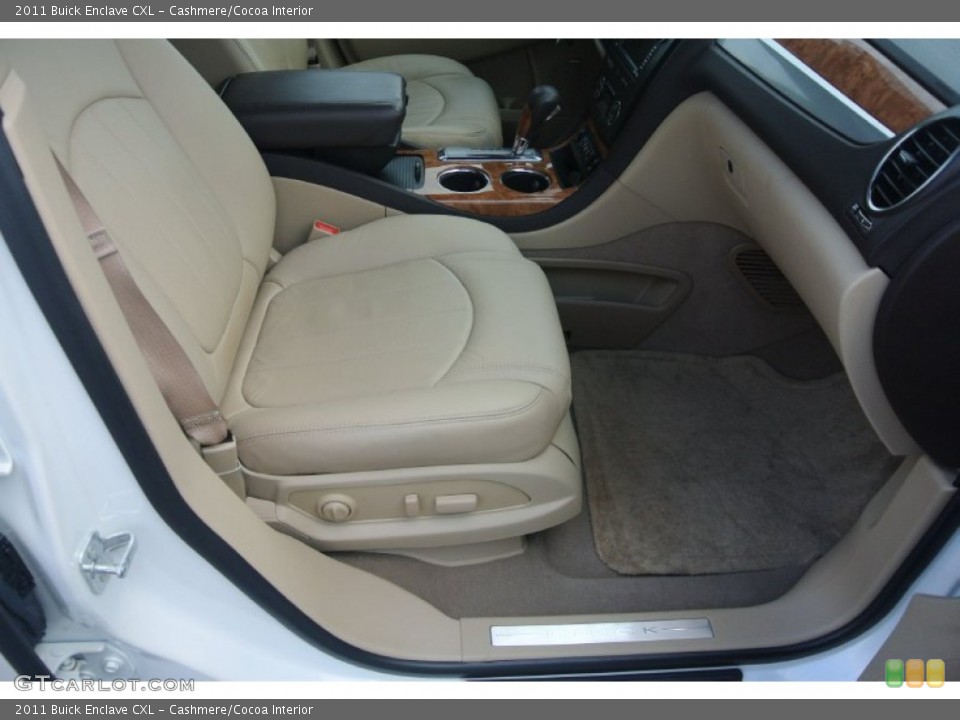 Cashmere/Cocoa Interior Front Seat for the 2011 Buick Enclave CXL #81402012