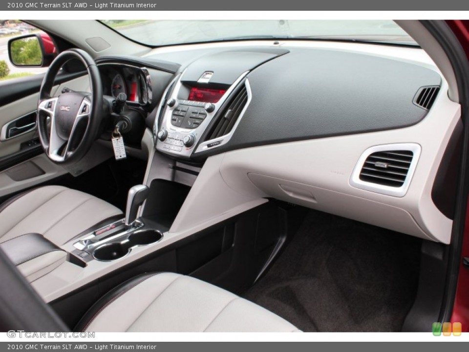 Light Titanium Interior Dashboard for the 2010 GMC Terrain SLT AWD #81402060