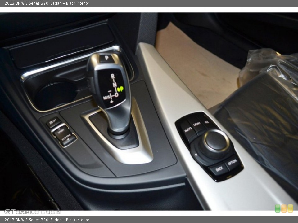 Black Interior Transmission for the 2013 BMW 3 Series 320i Sedan #81402888