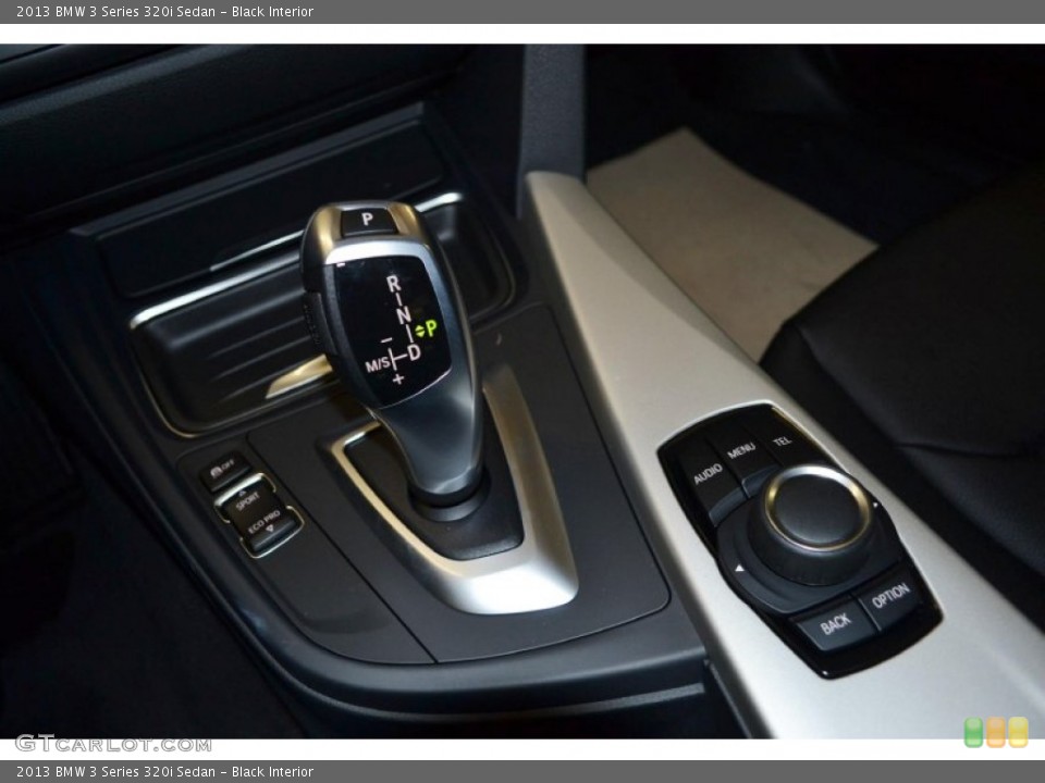 Black Interior Transmission for the 2013 BMW 3 Series 320i Sedan #81402915