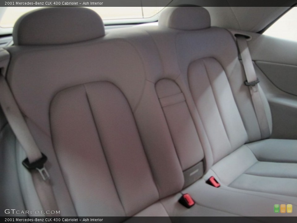 Ash Interior Rear Seat for the 2001 Mercedes-Benz CLK 430 Cabriolet #81410207