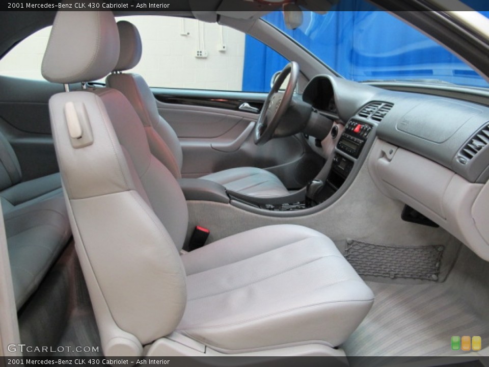 Ash Interior Front Seat for the 2001 Mercedes-Benz CLK 430 Cabriolet #81410233