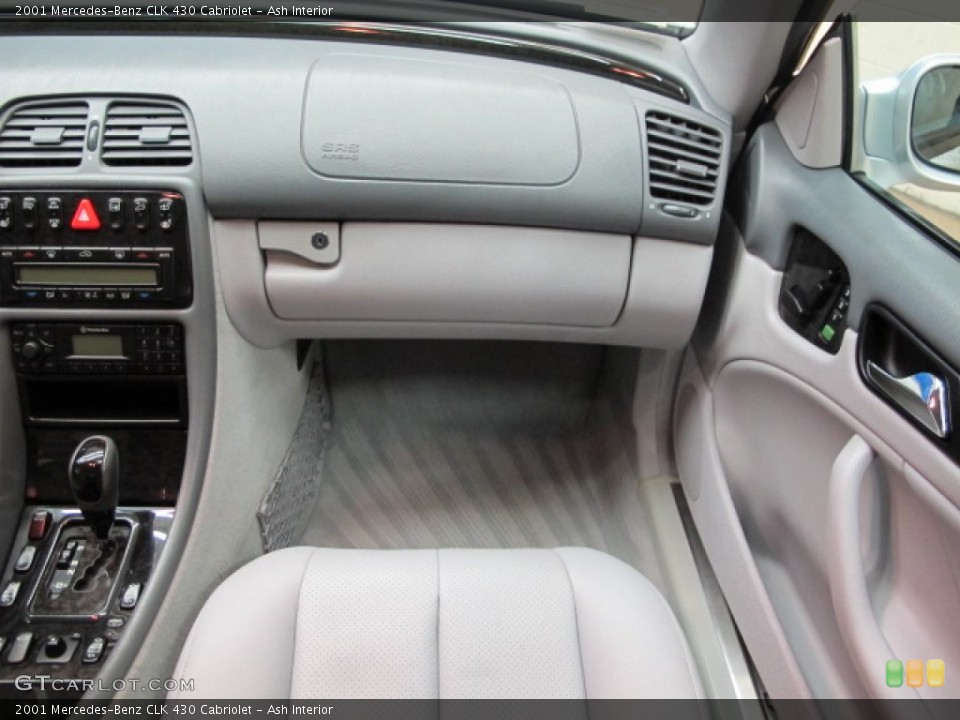 Ash Interior Dashboard for the 2001 Mercedes-Benz CLK 430 Cabriolet #81410300