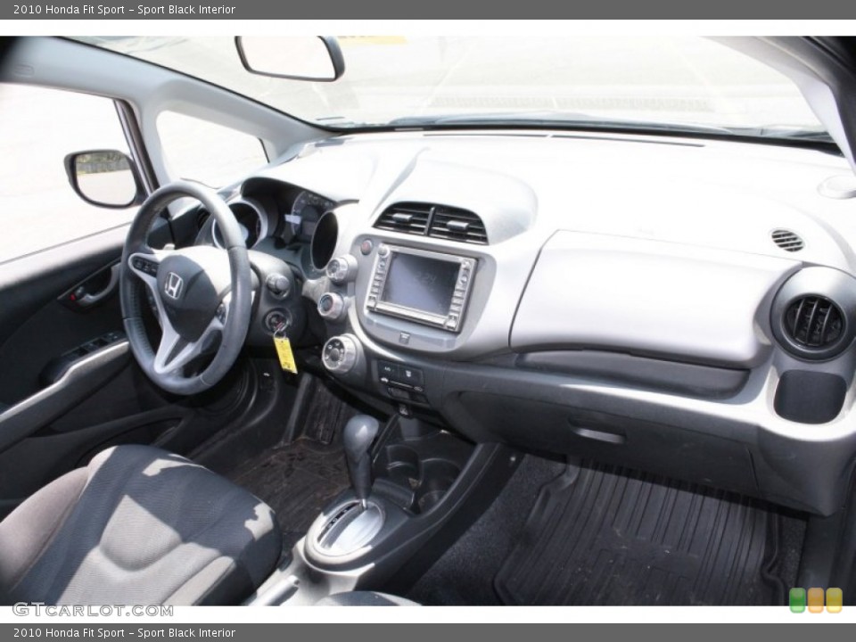 Sport Black Interior Dashboard for the 2010 Honda Fit Sport #81410365