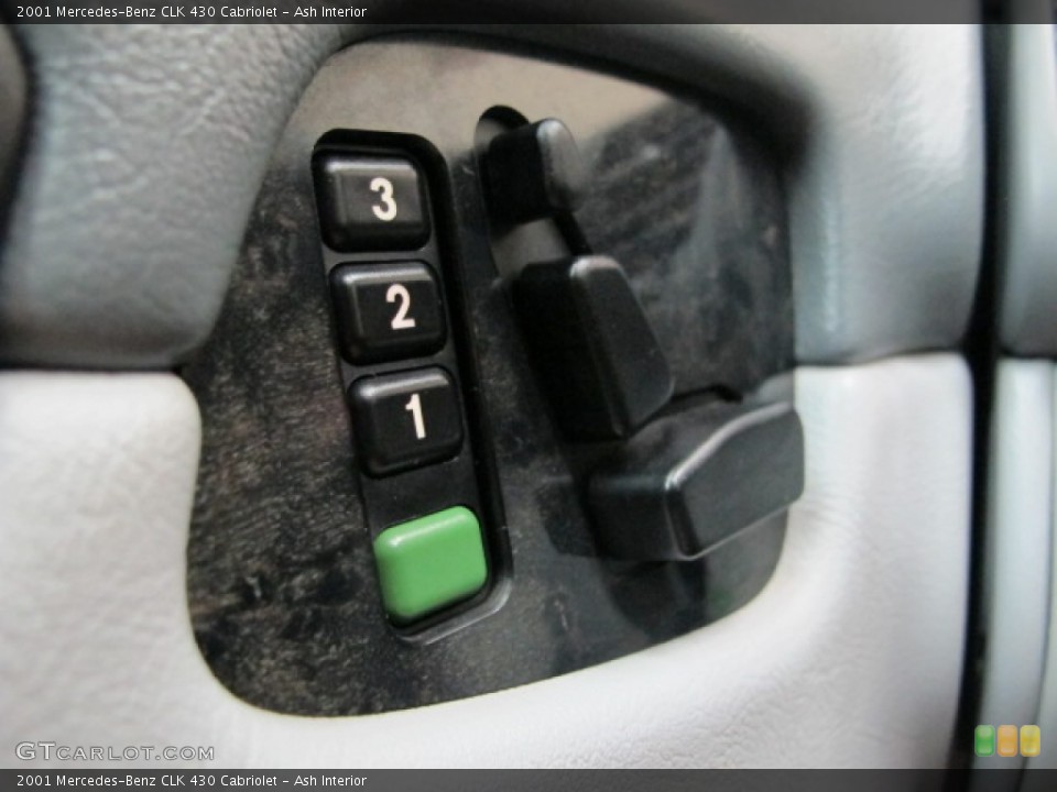 Ash Interior Controls for the 2001 Mercedes-Benz CLK 430 Cabriolet #81410502