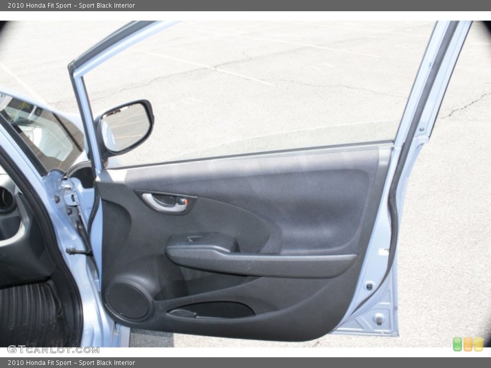 Sport Black Interior Door Panel for the 2010 Honda Fit Sport #81410543