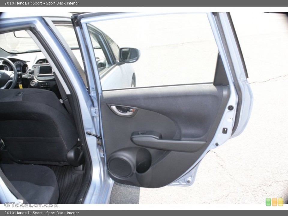 Sport Black Interior Door Panel for the 2010 Honda Fit Sport #81410564