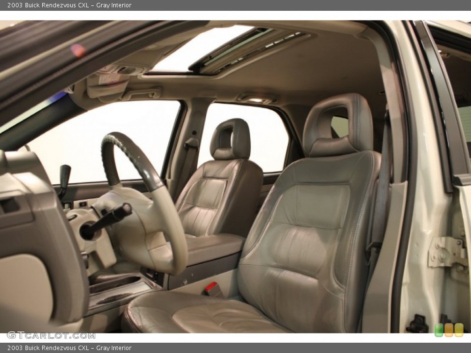 Gray Interior Photo for the 2003 Buick Rendezvous CXL #81413803