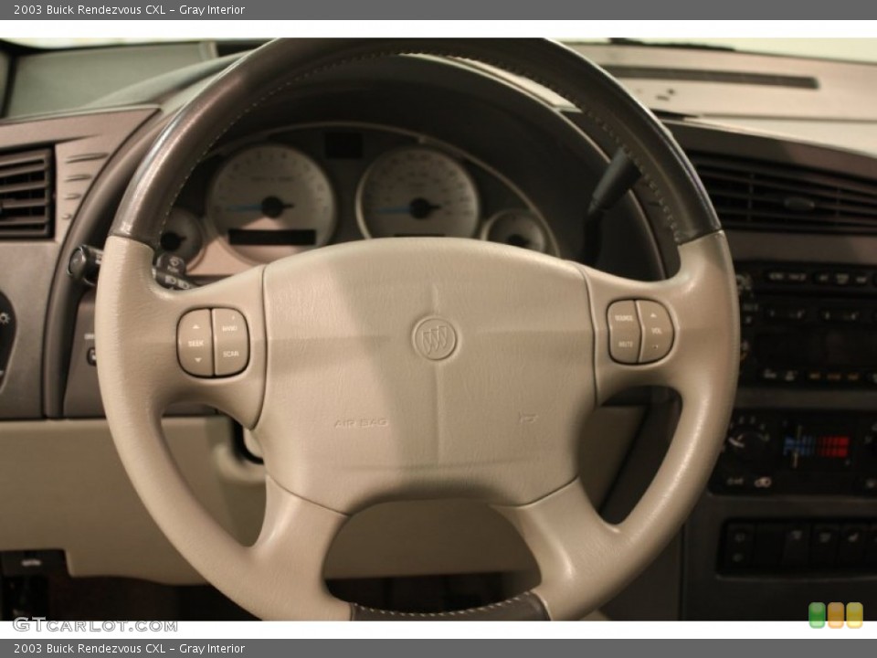 Gray Interior Steering Wheel for the 2003 Buick Rendezvous CXL #81413841