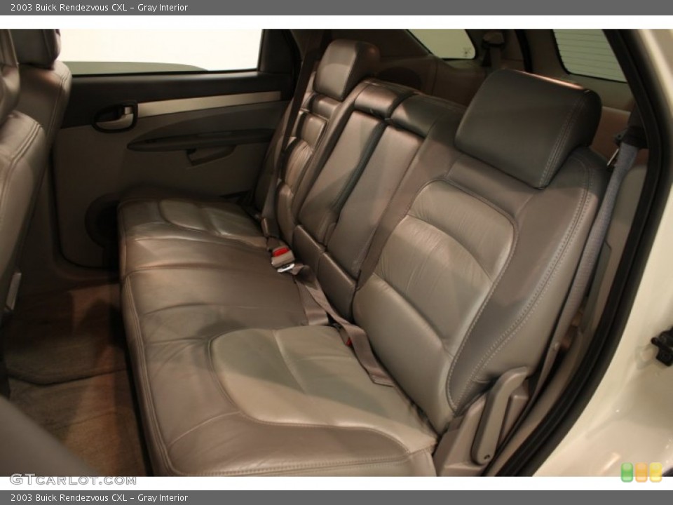 Gray Interior Rear Seat for the 2003 Buick Rendezvous CXL #81413988