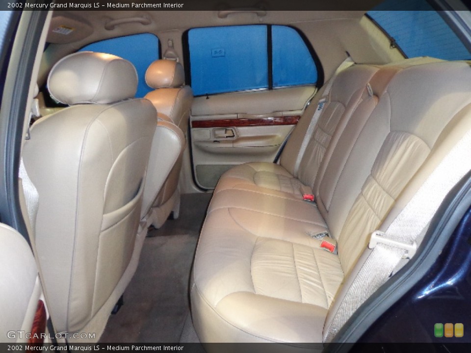 Medium Parchment Interior Rear Seat for the 2002 Mercury Grand Marquis LS #81416547