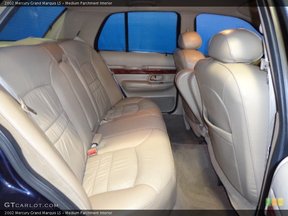 Medium Parchment Interior Rear Seat for the 2002 Mercury Grand Marquis LS #81416631