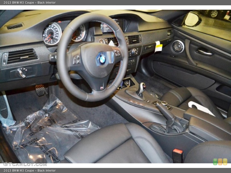 Black Interior Prime Interior for the 2013 BMW M3 Coupe #81416974