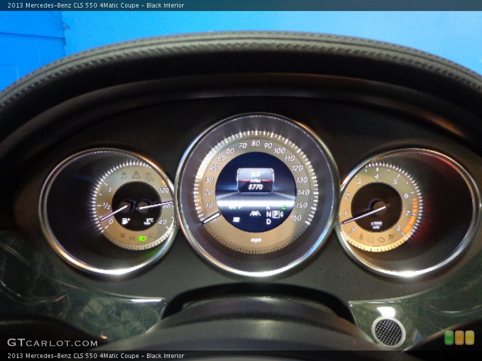 Black Interior Gauges for the 2013 Mercedes-Benz CLS 550 4Matic Coupe #81418518