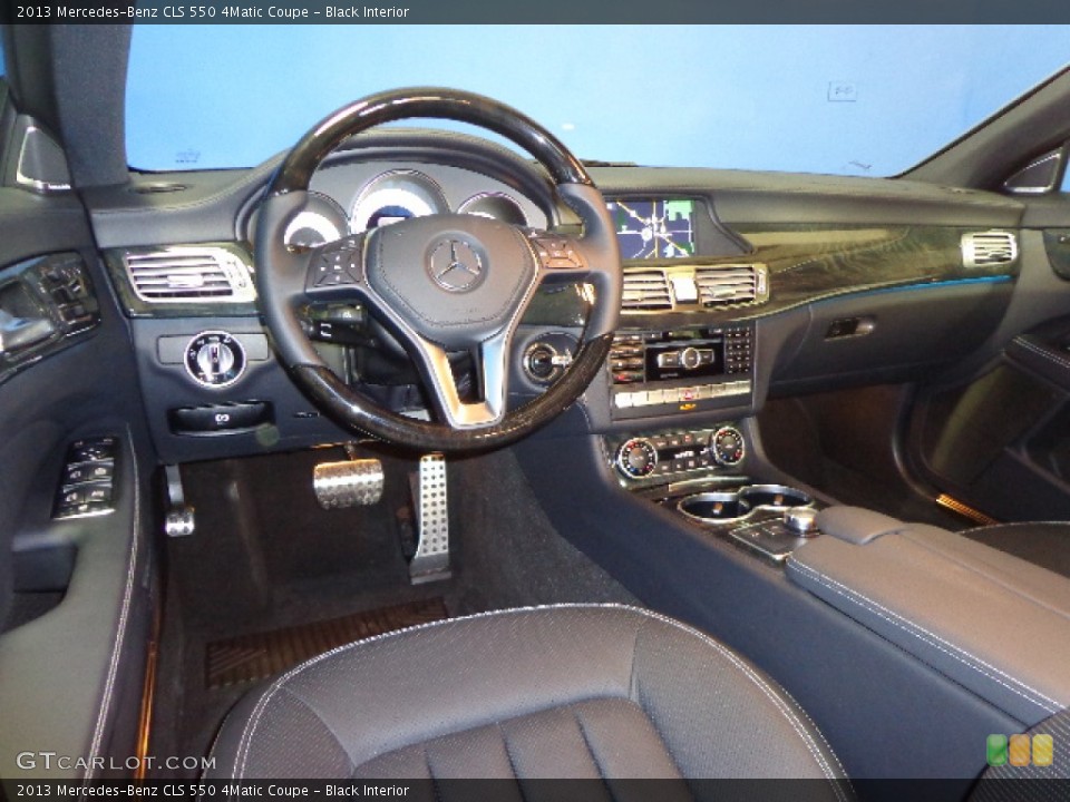 Black Interior Dashboard for the 2013 Mercedes-Benz CLS 550 4Matic Coupe #81418639