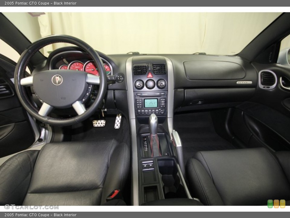 Black Interior Dashboard for the 2005 Pontiac GTO Coupe #81419319