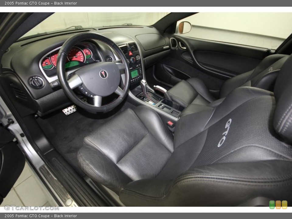 Black Interior Photo for the 2005 Pontiac GTO Coupe #81419466