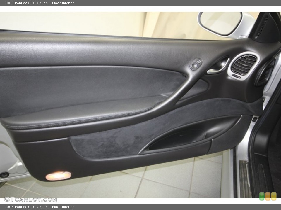 Black Interior Door Panel for the 2005 Pontiac GTO Coupe #81419508