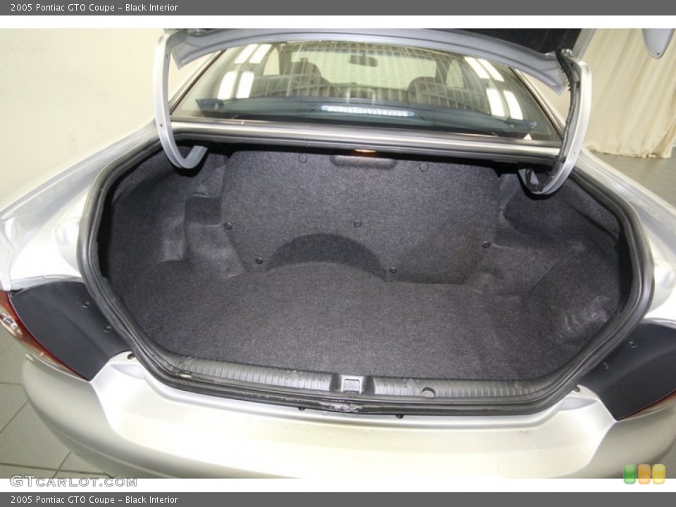 Black Interior Trunk for the 2005 Pontiac GTO Coupe #81419778