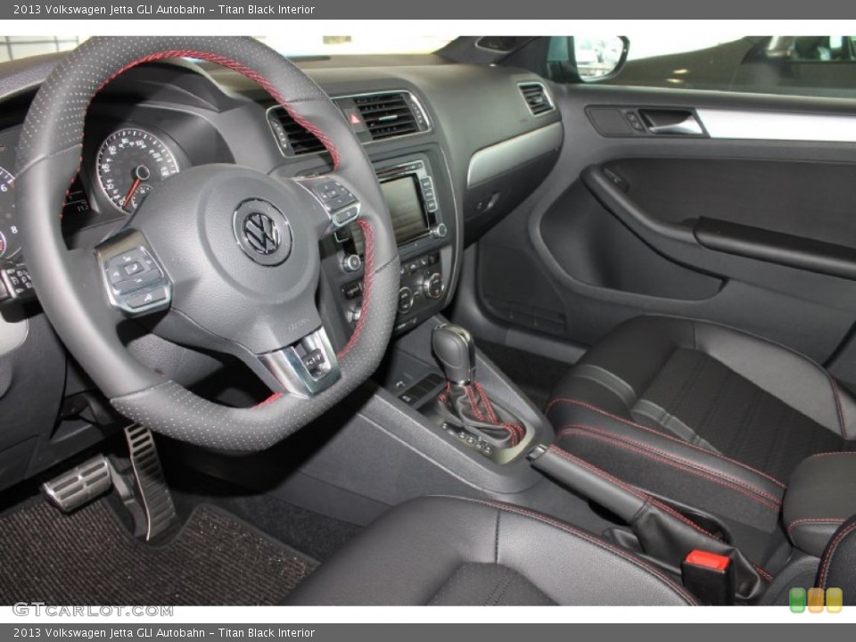 Titan Black Interior Photo for the 2013 Volkswagen Jetta GLI Autobahn #81420255