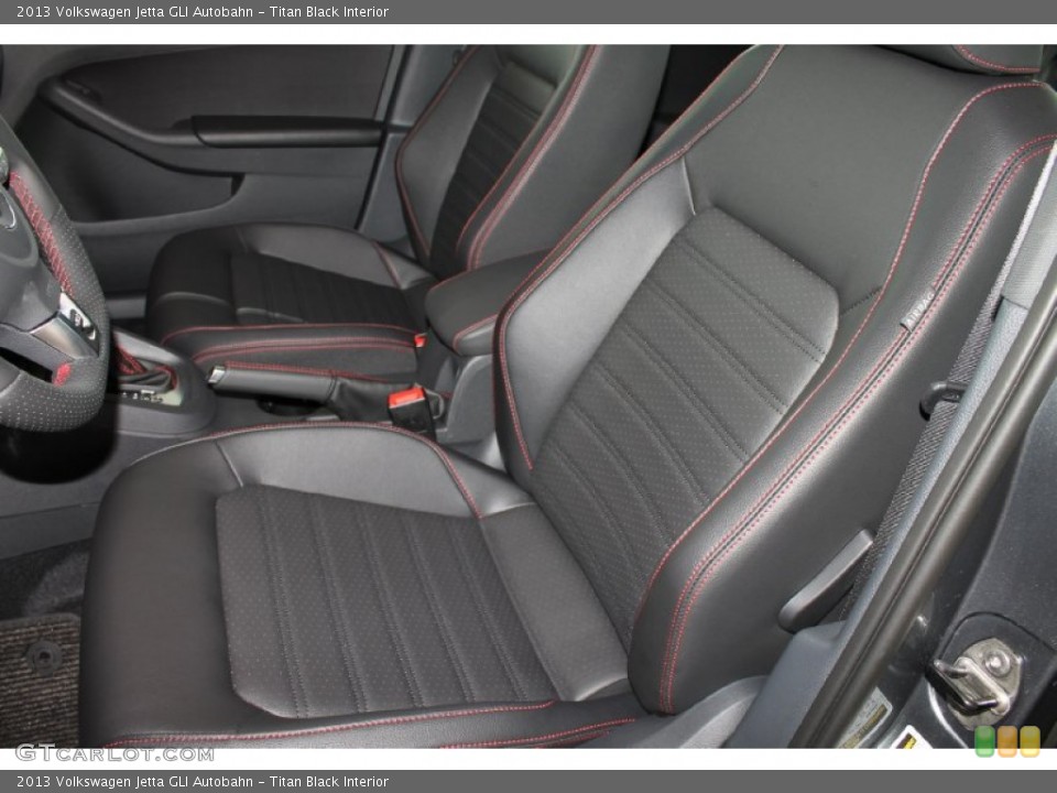 Titan Black Interior Front Seat for the 2013 Volkswagen Jetta GLI Autobahn #81420273