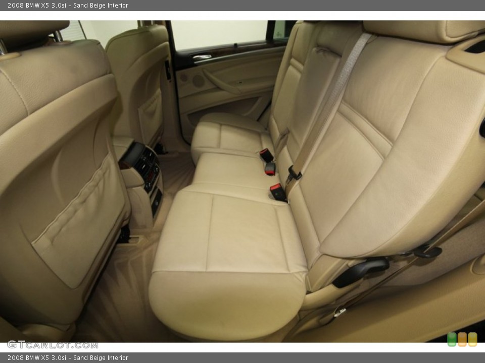 Sand Beige Interior Rear Seat for the 2008 BMW X5 3.0si #81420329