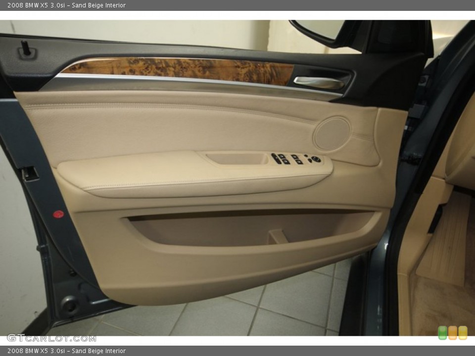 Sand Beige Interior Door Panel for the 2008 BMW X5 3.0si #81420366