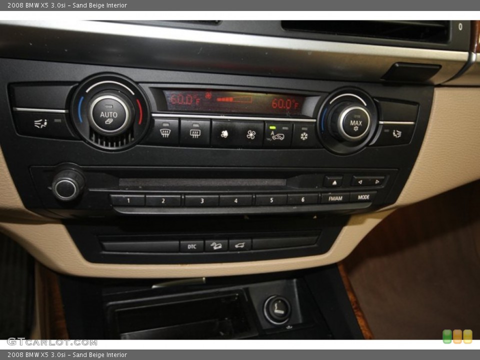 Sand Beige Interior Controls for the 2008 BMW X5 3.0si #81420477