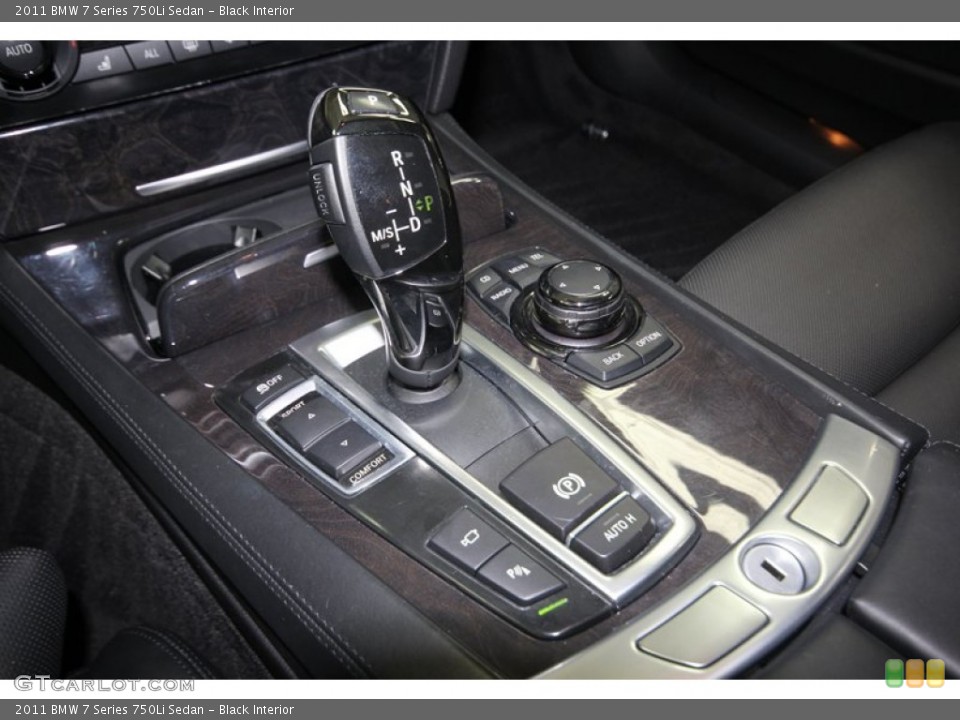 Black Interior Transmission for the 2011 BMW 7 Series 750Li Sedan #81427875