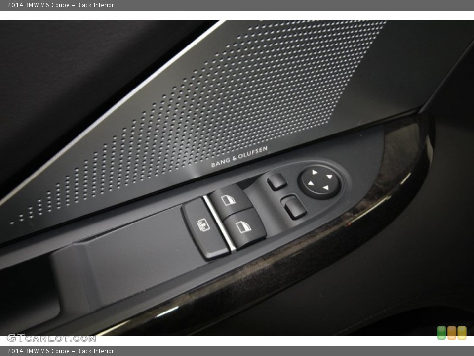Black Interior Controls for the 2014 BMW M6 Coupe #81430087