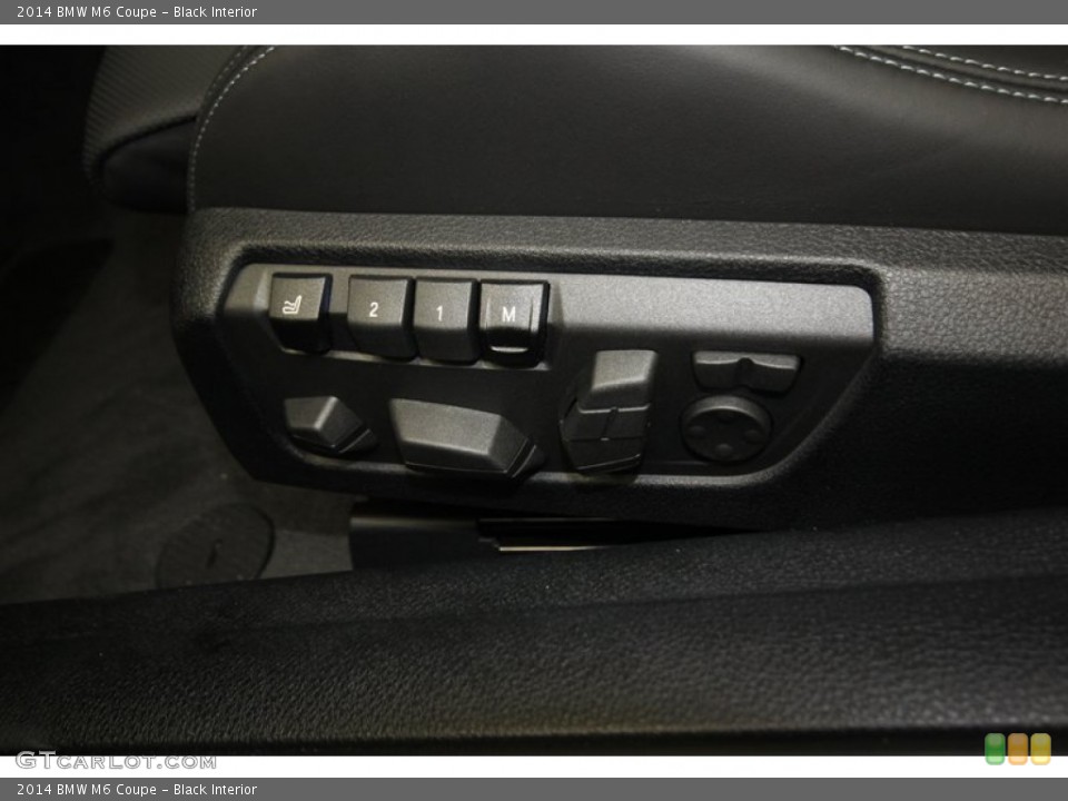 Black Interior Controls for the 2014 BMW M6 Coupe #81430132