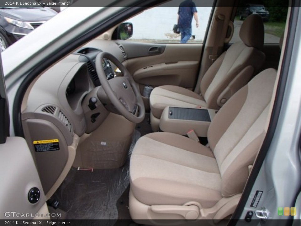 Beige Interior Photo for the 2014 Kia Sedona LX #81430292